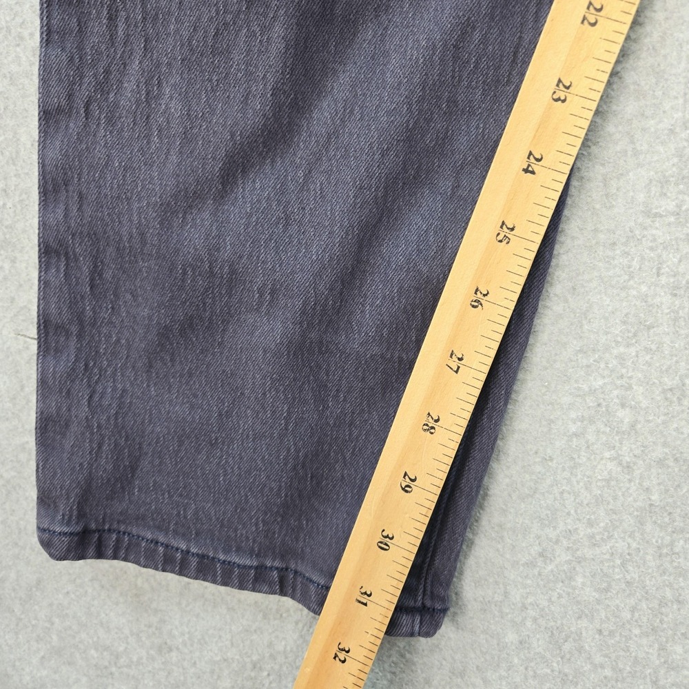 Mutual Weave Jeans Mens 38x32 Blue Denim Tapered Slim Dark Wash The Taper - Picture 11 of 16
